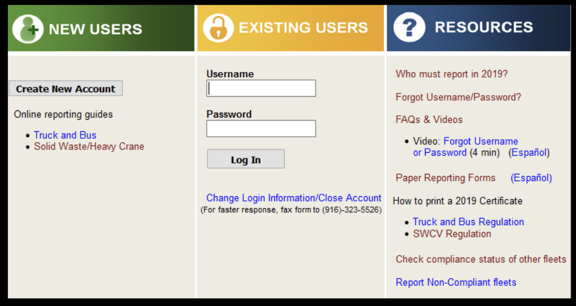 login screen image